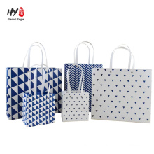 Custom printed tote shopping gift package bag